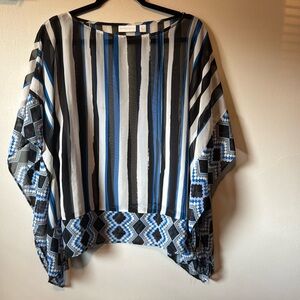 Patterned New York & Company blouse
